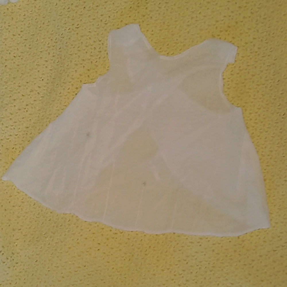 Vintage handmade voile cotton pajama top